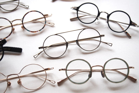 丸眼鏡が沢山揃っています。