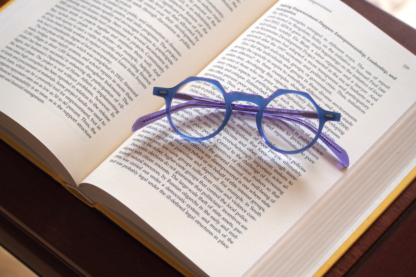 Lesca Lunetier　YOGA COL BV　BLUE　VIOLET