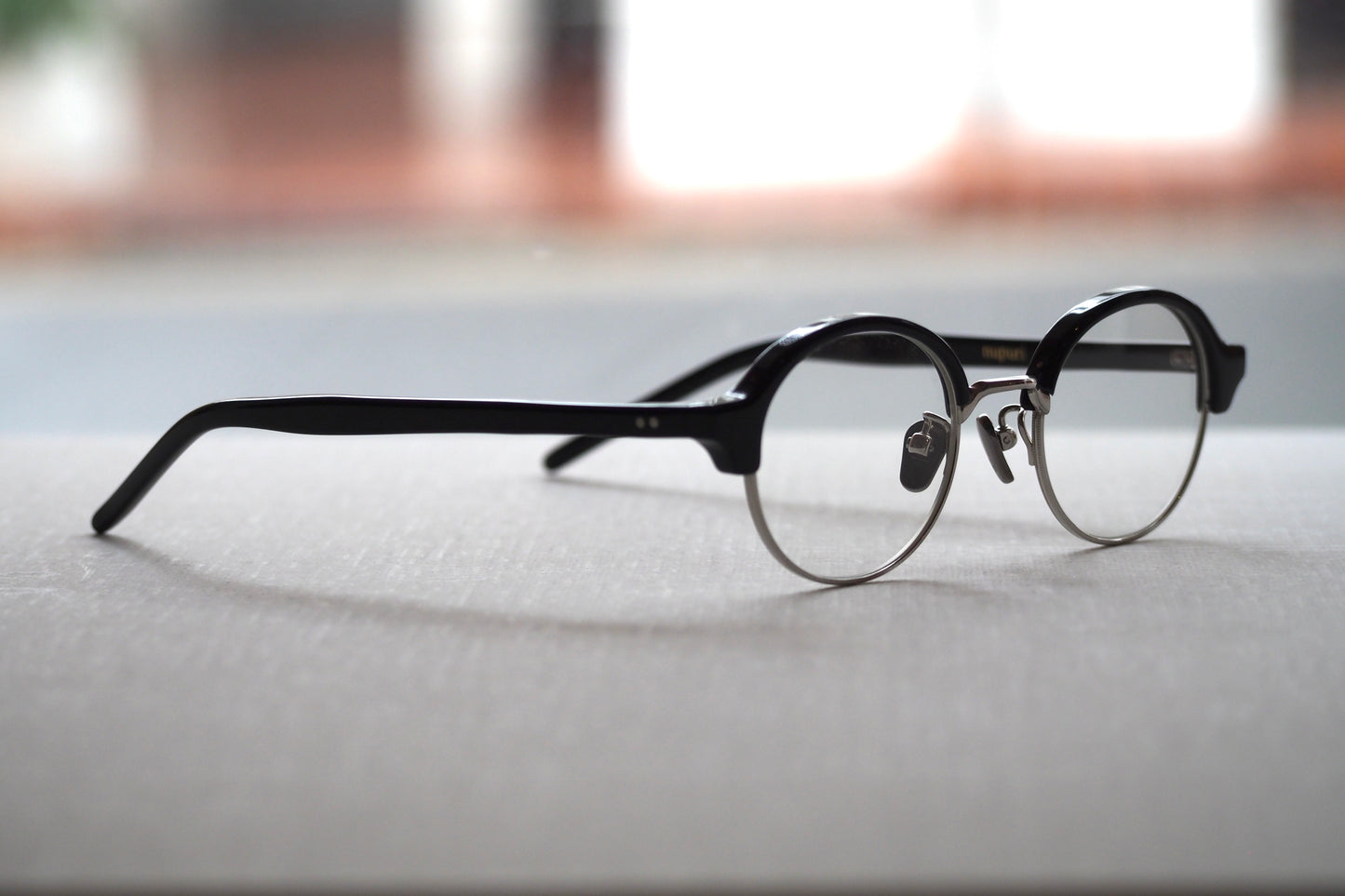 Kearny nupuri Black Silver / Clear Lens