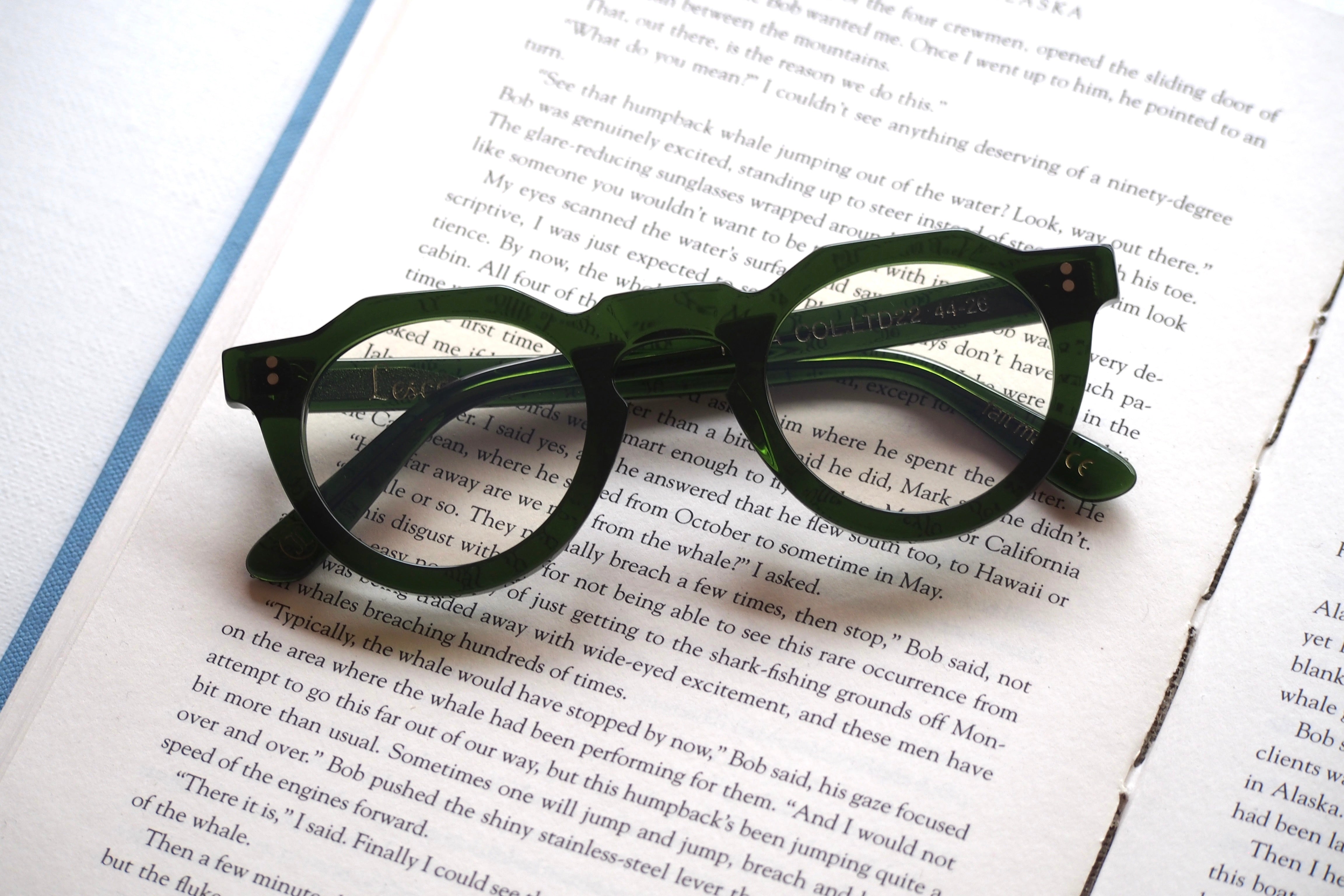 Lesca Lunetier PICA COL LTD22 CLEAR GREEN – SUI OPTIQUE