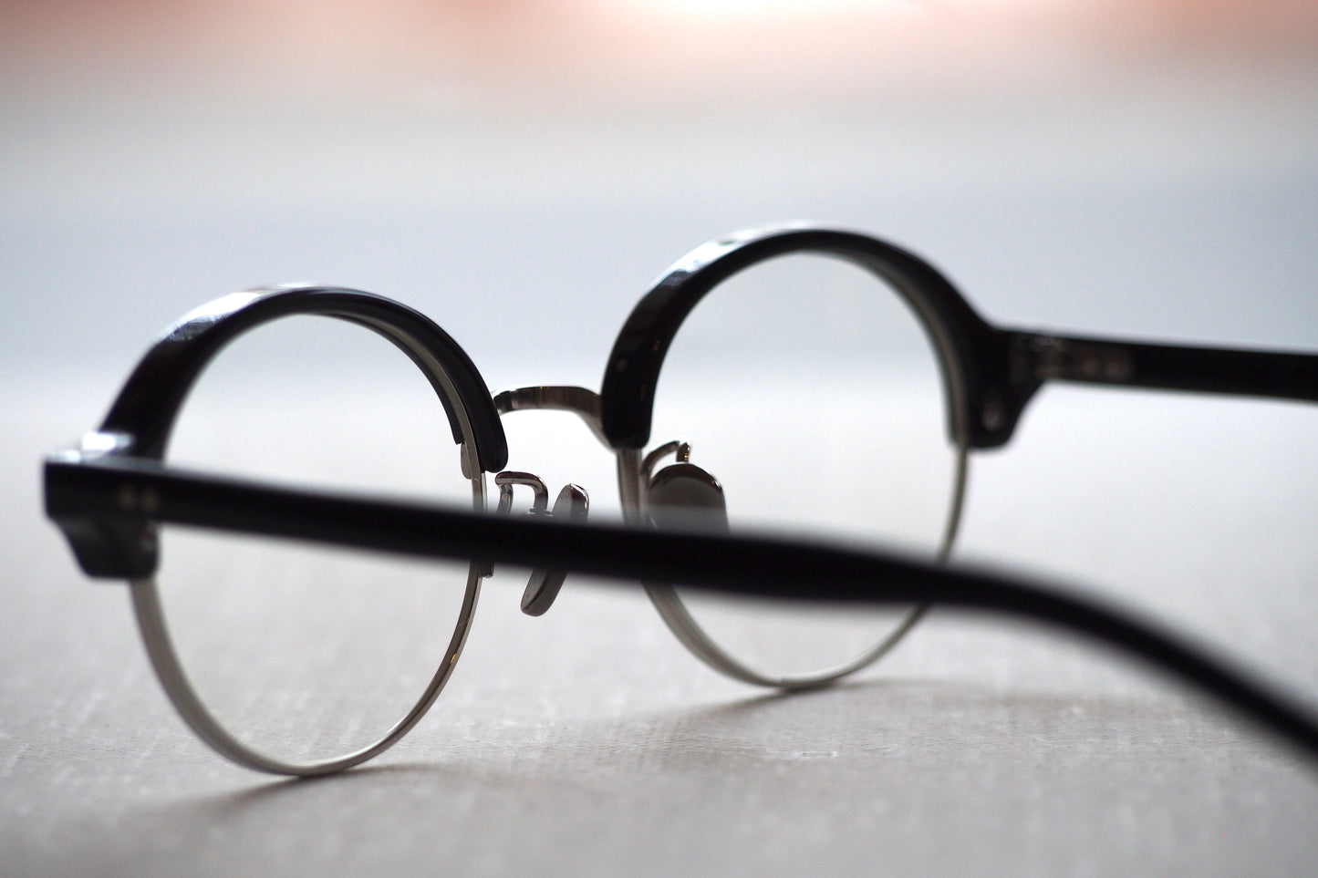 Kearny nupuri Black Silver / Clear Lens