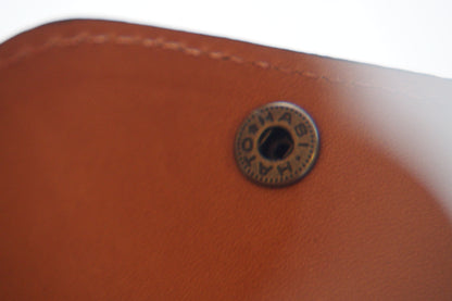 Horween Leather EYEWEAR Case 2 / VINTAGE  BROWN