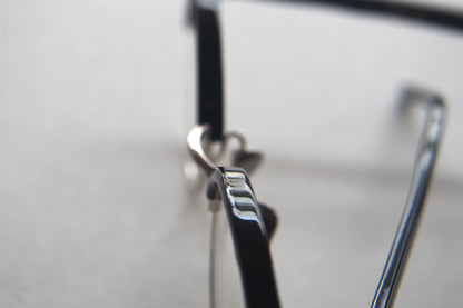 Kearny nupuri Black Silver / Clear Lens