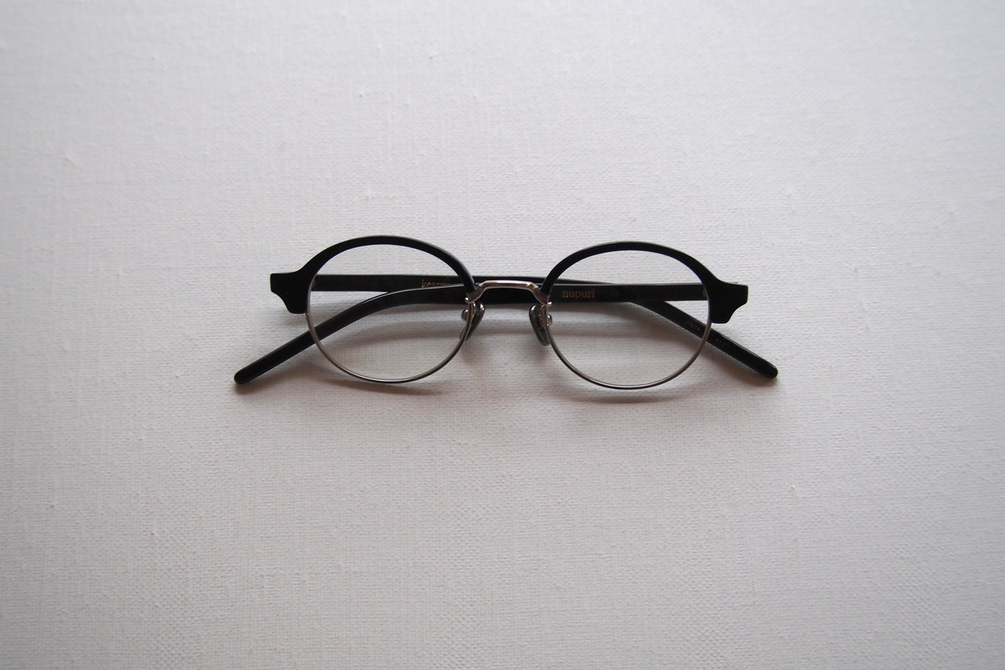 Kearny nupuri Black Silver / Clear Lens