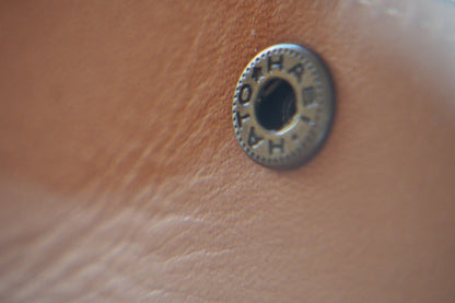 Horween Leather EYEWEAR Case 2 /  Ink & Camel