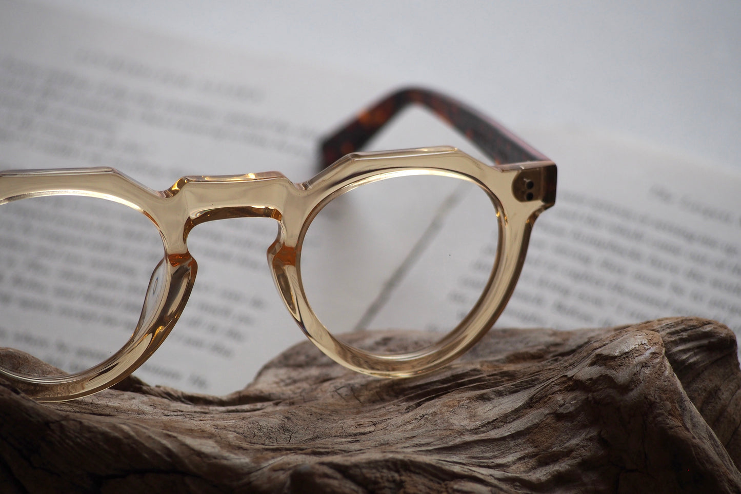 Lesca Lunetier PICA COL CH424 CLEAR HAVANA