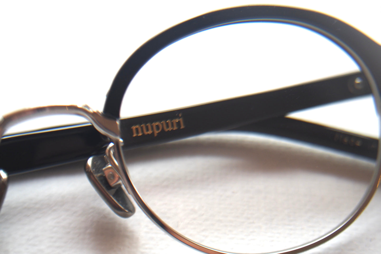 Kearny nupuri Black Silver / Clear Lens