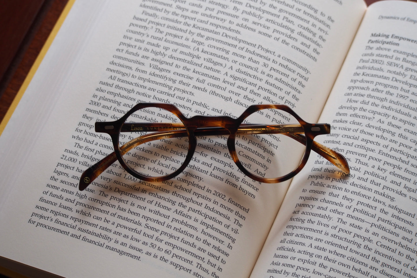 Lesca Lunetier　YOGA COL 193 HAVANA