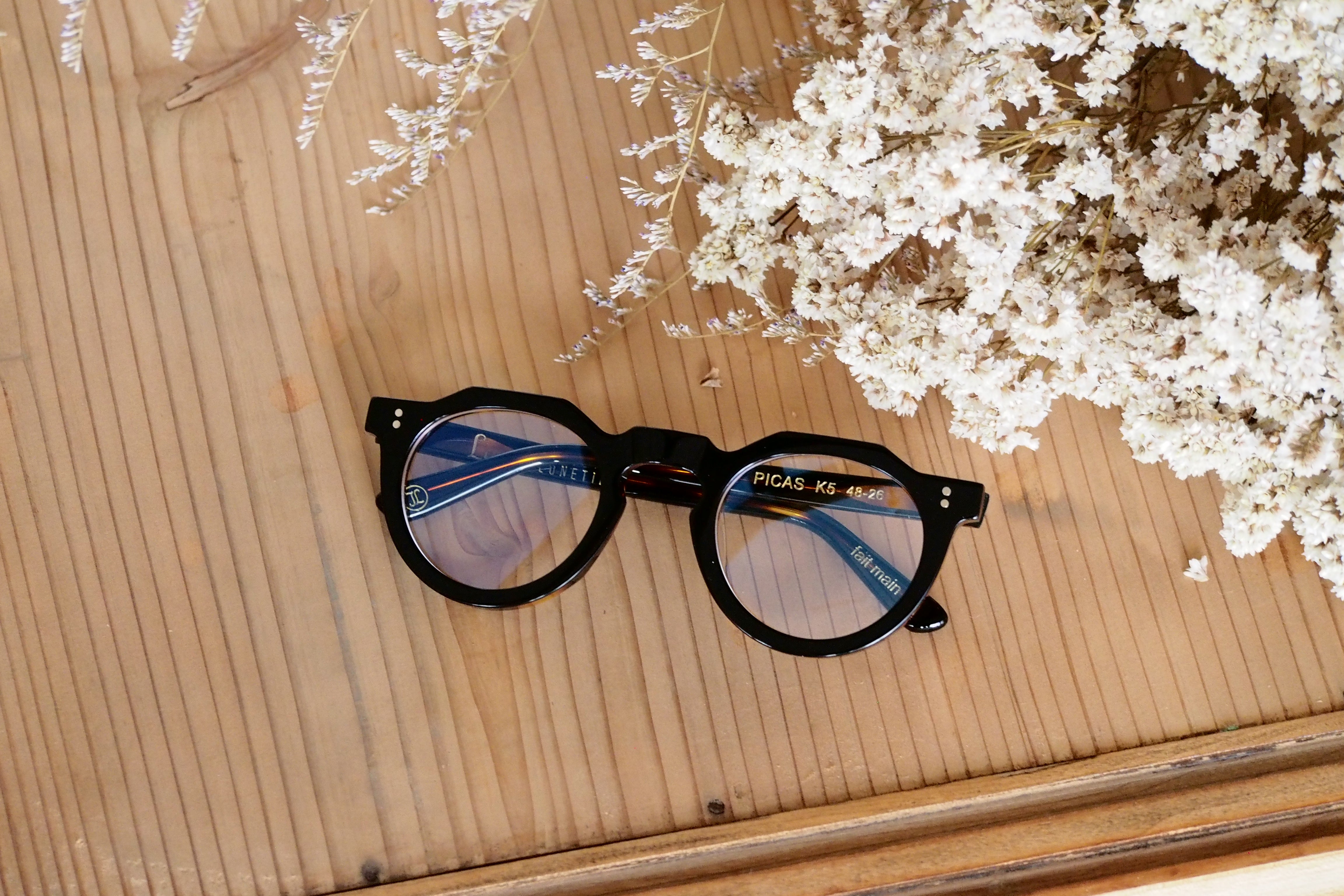 Lesca Lunetier PICAS COL K5 BLACK HAVANA – SUI OPTIQUE
