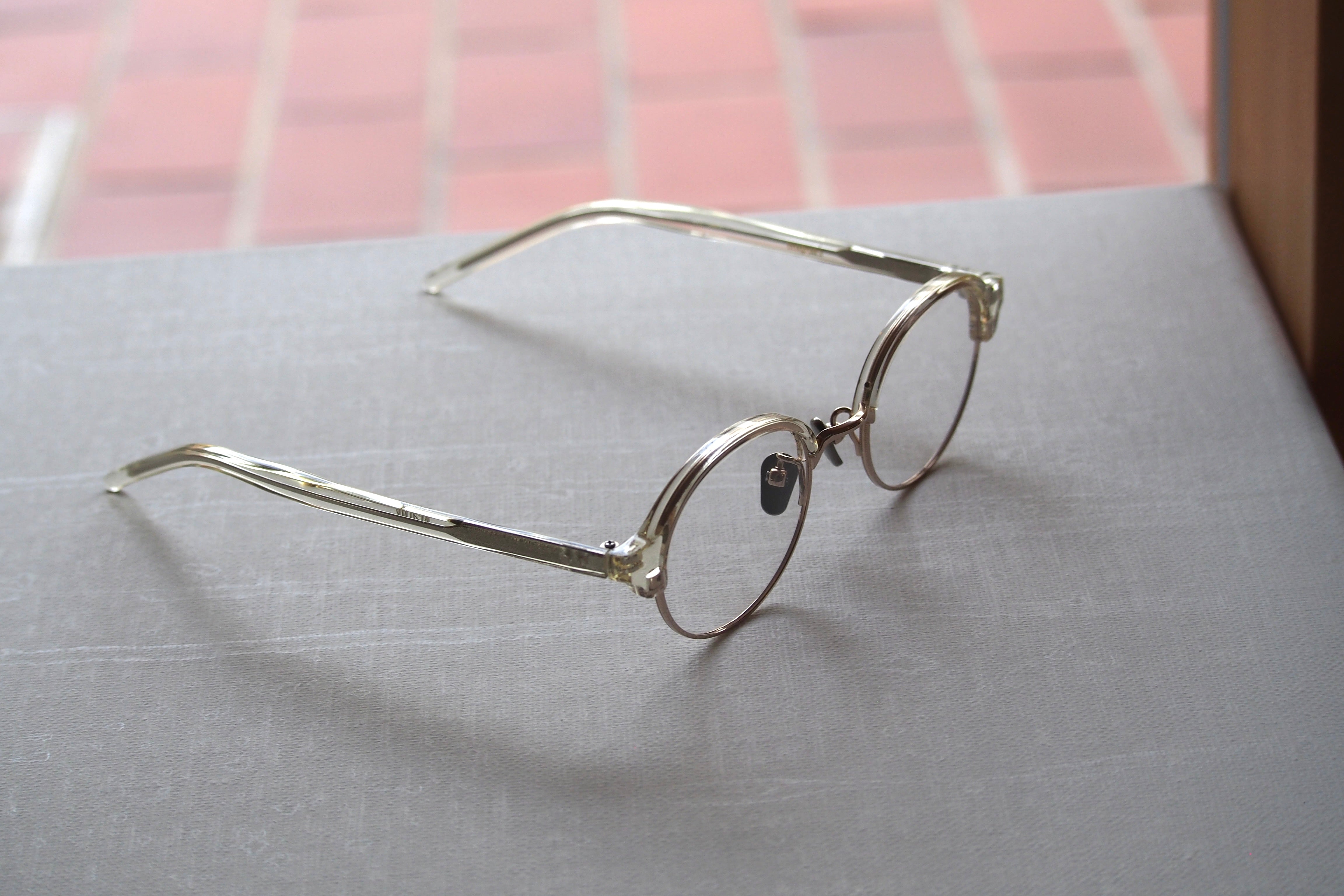kearny nupuri メガネ 本体 Kearny nupuri Clear Yellow / Clear Lens – SUI OPTIQUE