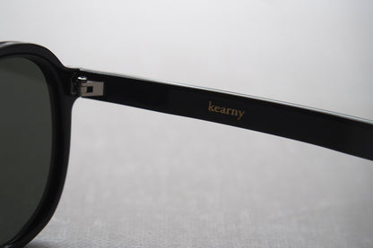 Kearny brubeck Black / Green Sunglass Lens