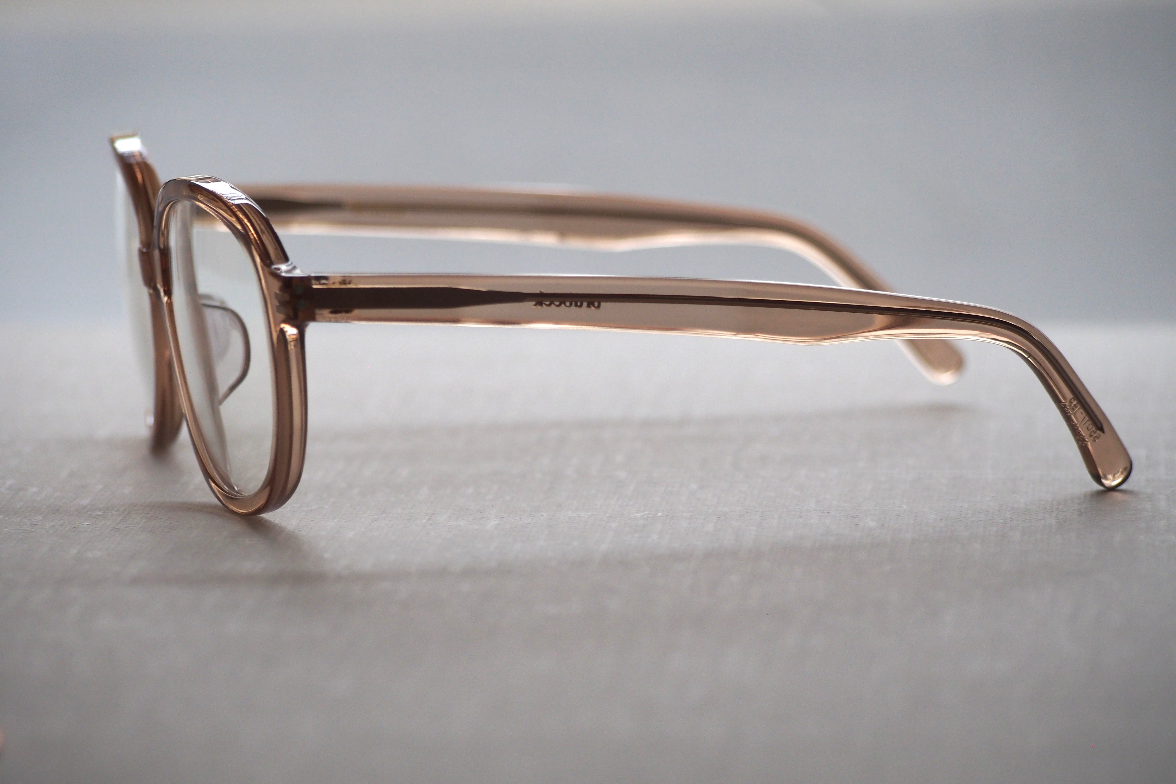 Kearny brubeck Light Brown / Clear Lens – SUI OPTIQUE