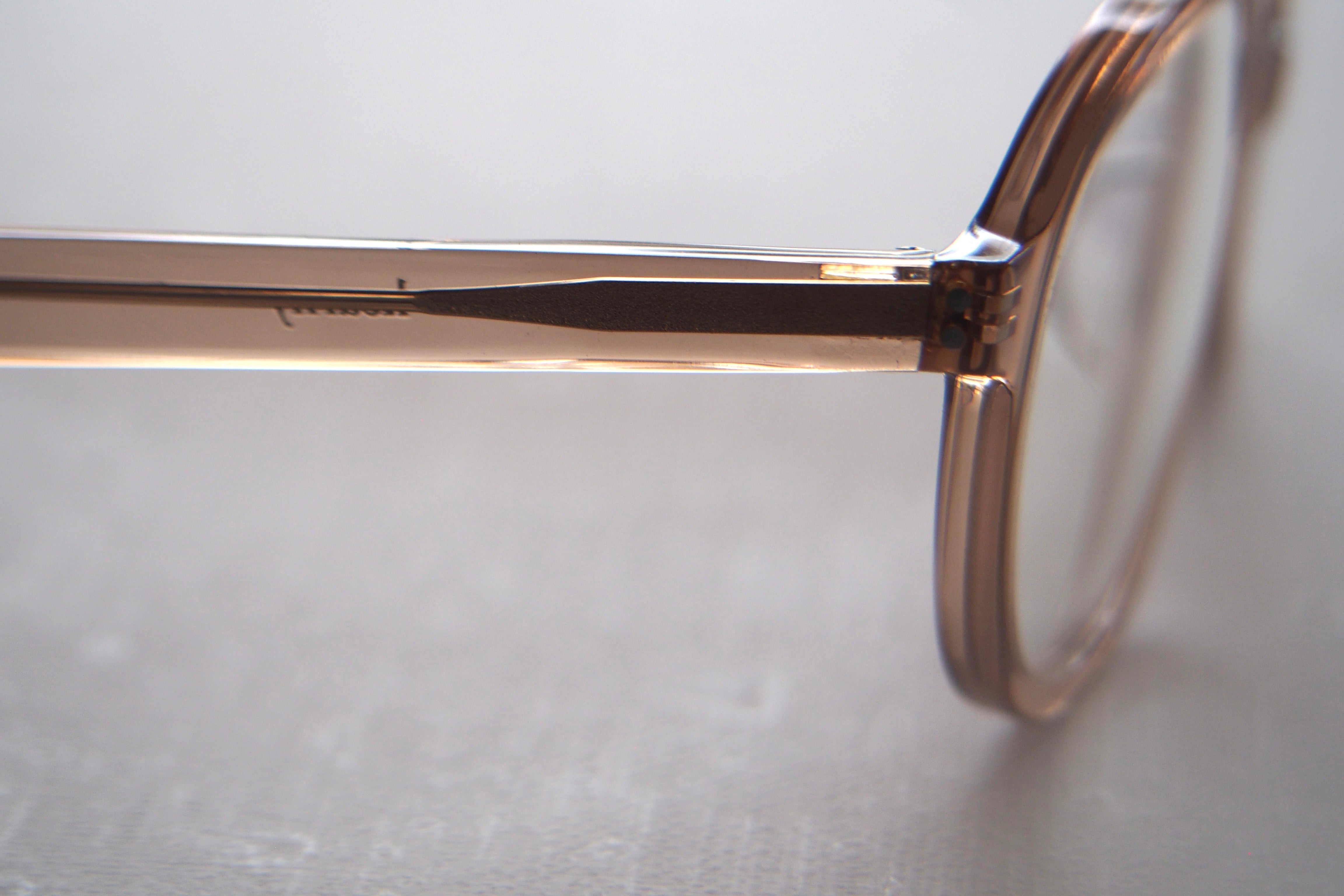 Kearny brubeck Light Brown / Clear Lens – SUI OPTIQUE