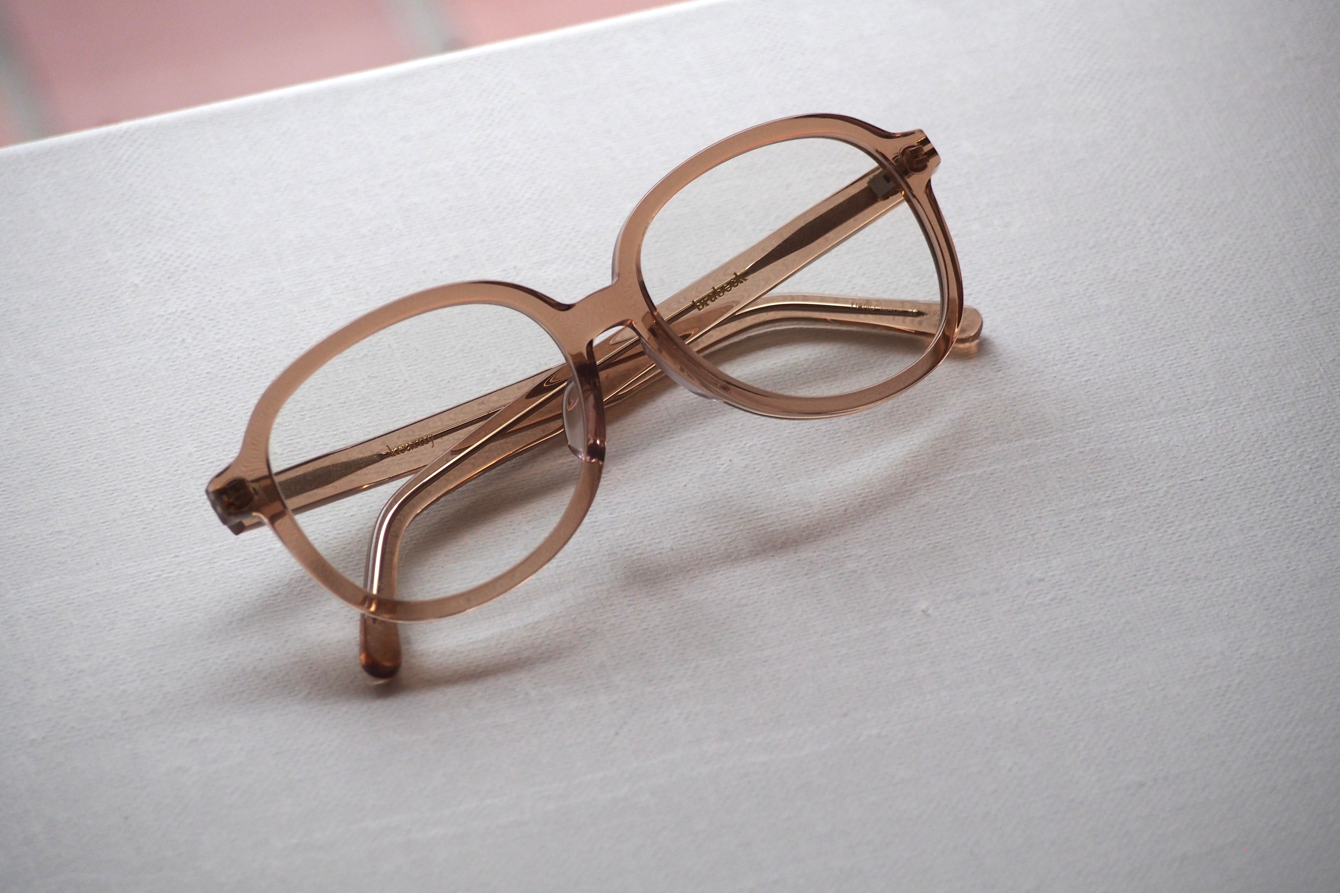 Kearny brubeck Light Brown / Clear Lens – SUI OPTIQUE