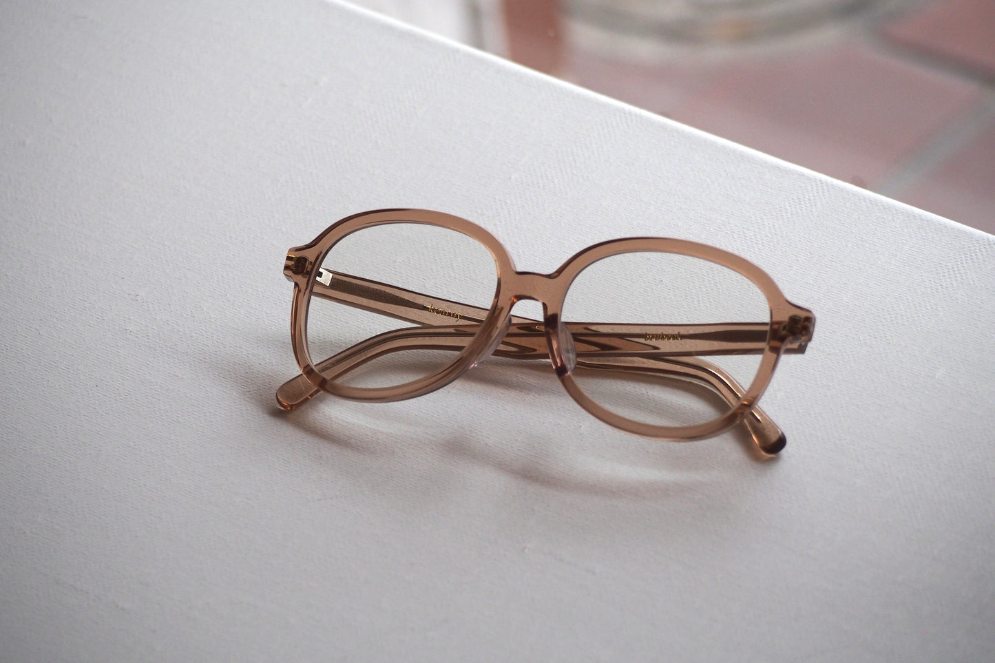 Kearny brubeck Light Brown / Clear Lens