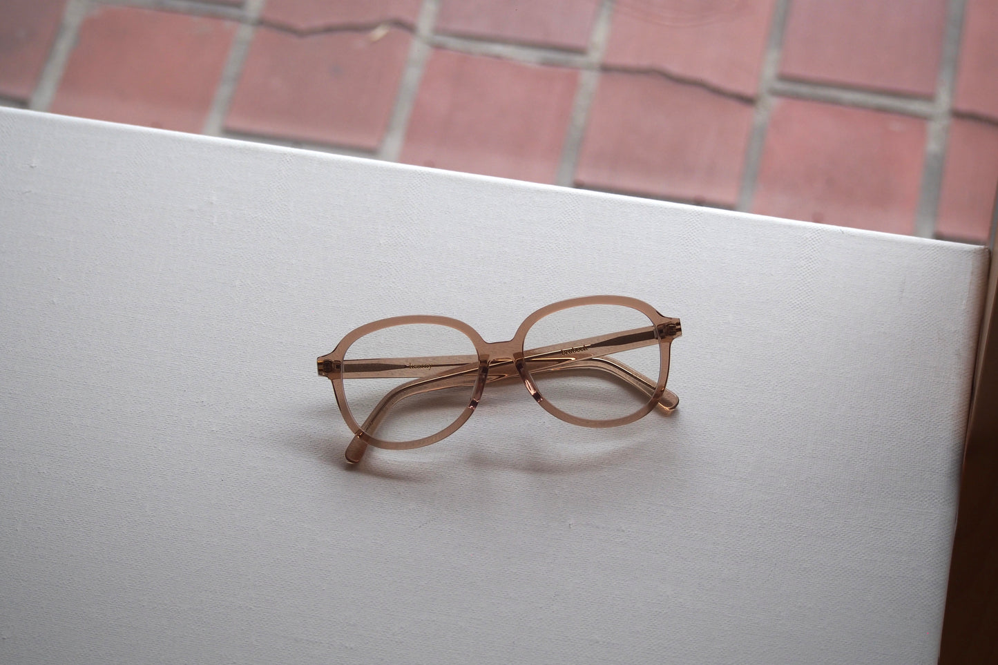 Kearny brubeck Light Brown / Clear Lens
