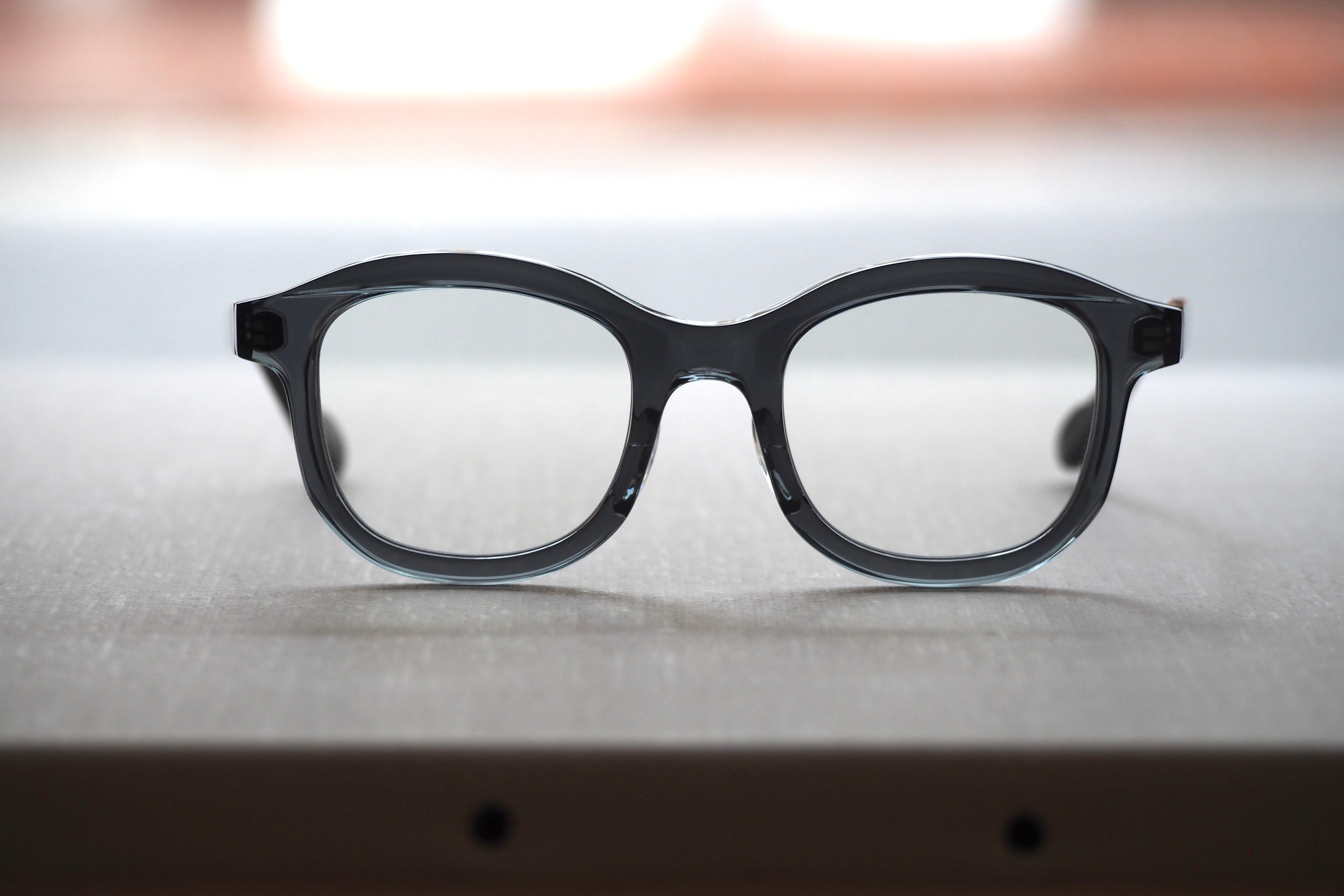 acekearny k-5 Deep Grey / Clear Lens – SUI OPTIQUE
